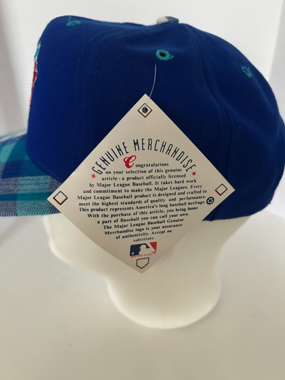 Vintage ANNCO MLB Toronto Blue Jays Hat Cap Snapback Otto Embroidered NWT - Picture 3 of 13